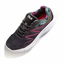 Best Pirce 👏 Womens Fila Memory Panorama 9 Athletic 👟 Sneakers - Black/White 🥰