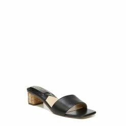 Deals 🔥 Franco-Sarto 👩 Womens Franco Sarto L-Cruella Block Heel Slide 🩴 Sandals 😍