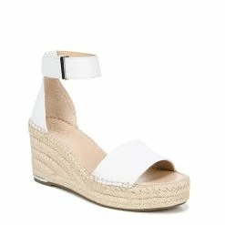 Best Pirce 👍 Franco-Sarto 👩 Womens Franco Sarto L-Clemens Espadrille Wedge 🩴 Sandals 🧨