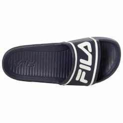 Buy 🤩 Womens FILA Sleek Slide ST 🩴 Sandals 🎉 -fila shop c51eb88b 49a5 4473 9566 a2a049e341fa