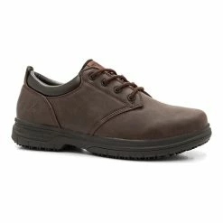 Cheap 😀 Oxfords Mens Fila Memory Blake Work 👞 Shoes - Brown 😀